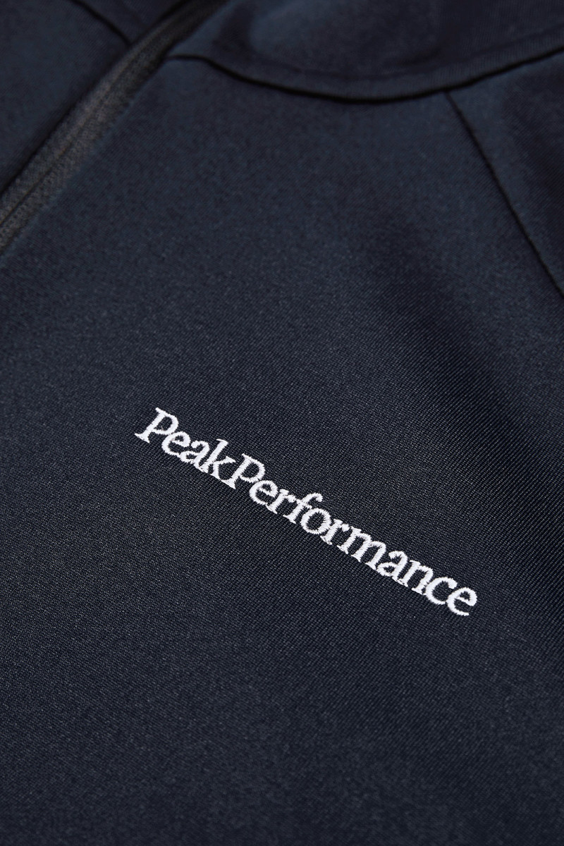 Mikina Peak Performance W Light Zip Hood Black