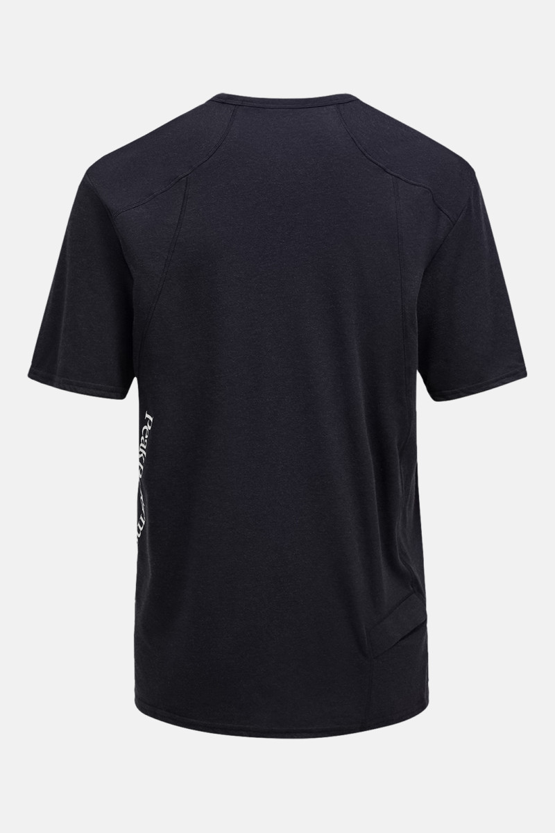 Tričko Peak Performance M Trail Wool Blend Ss-Gre Black