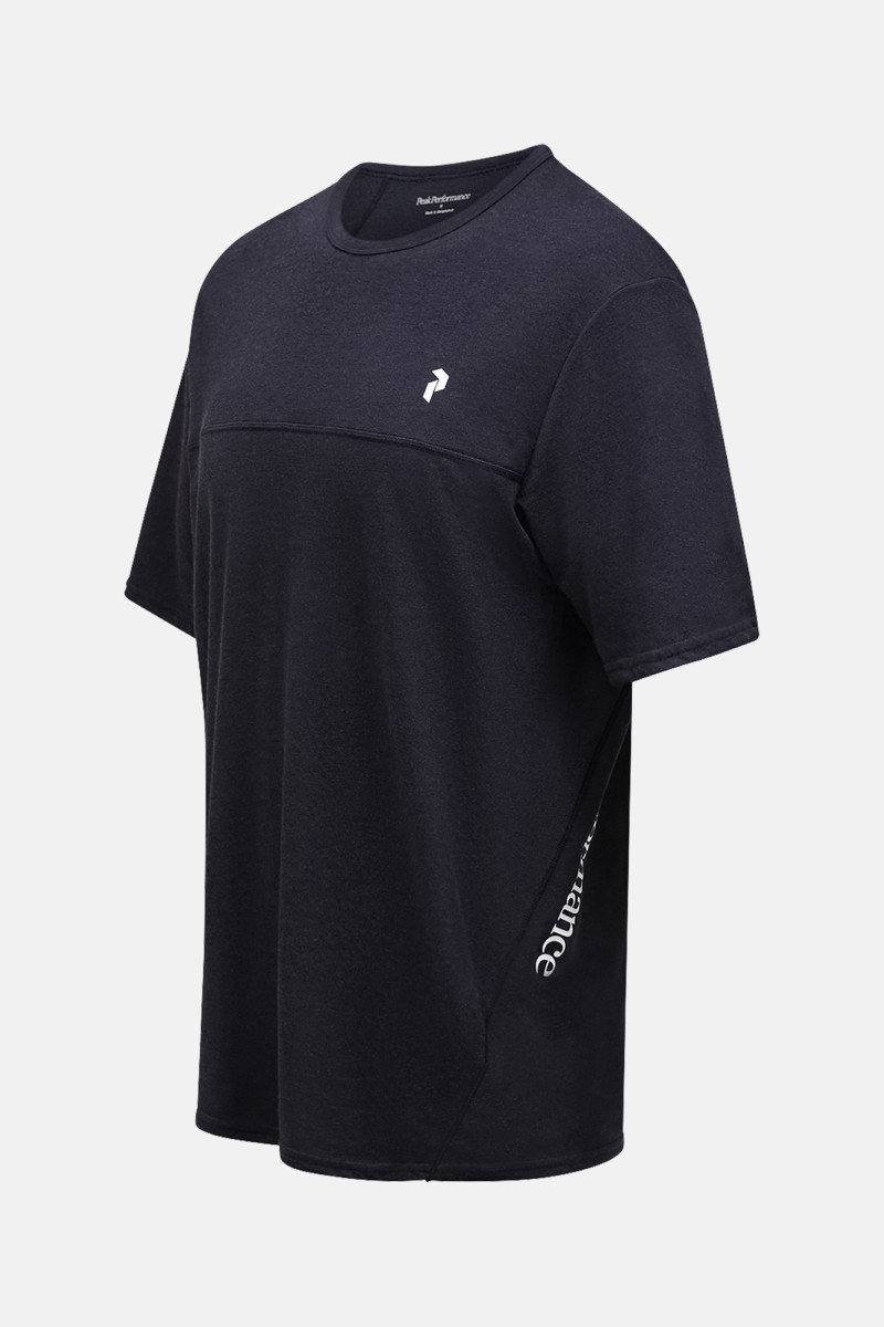 Tričko Peak Performance M Trail Wool Blend Ss-Gre Black