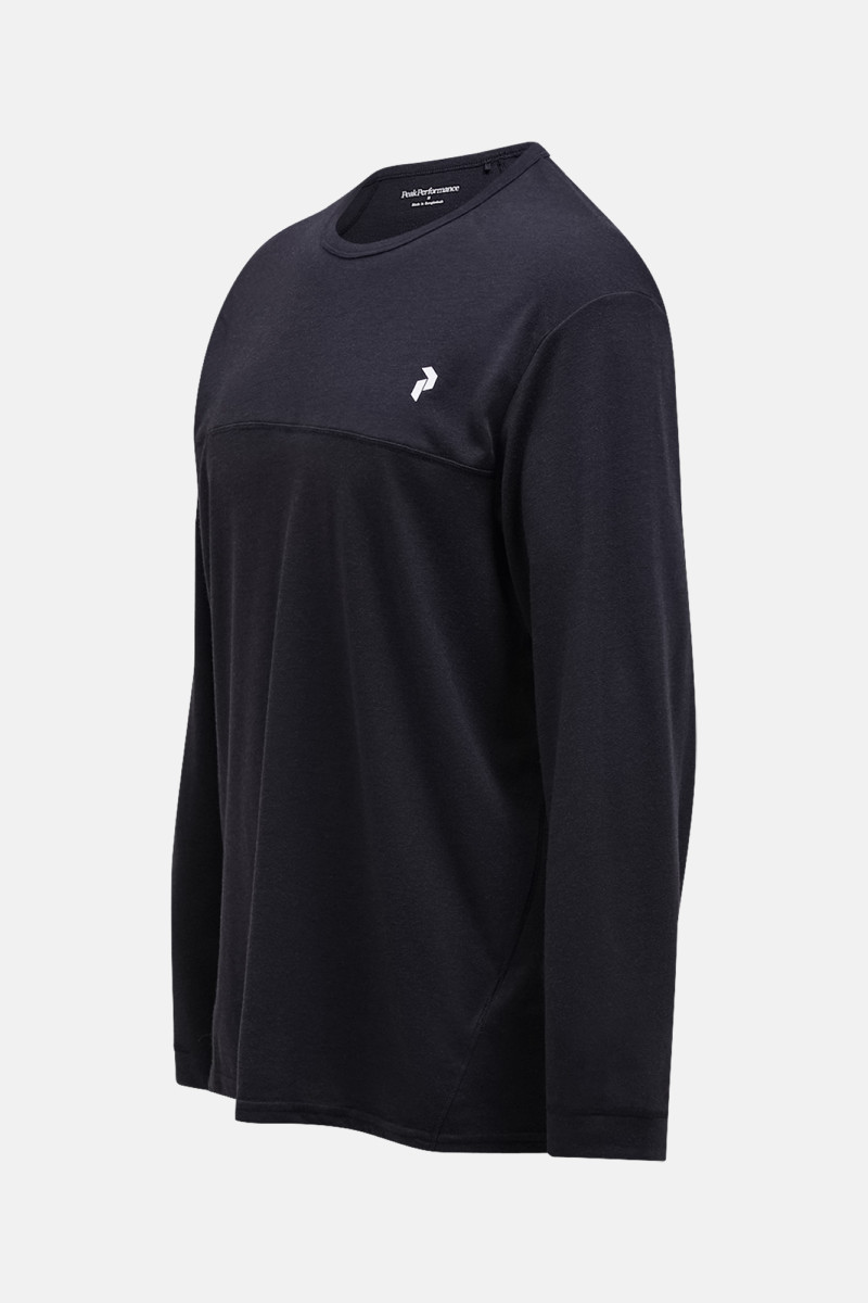 Tričko Peak Performance M Trail Wool Blend Ls-Gre Black