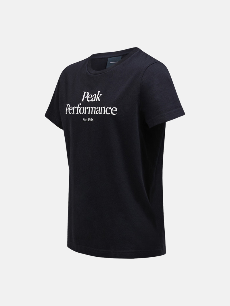 Tričko Peak Performance Original T-Shirt Junior Black