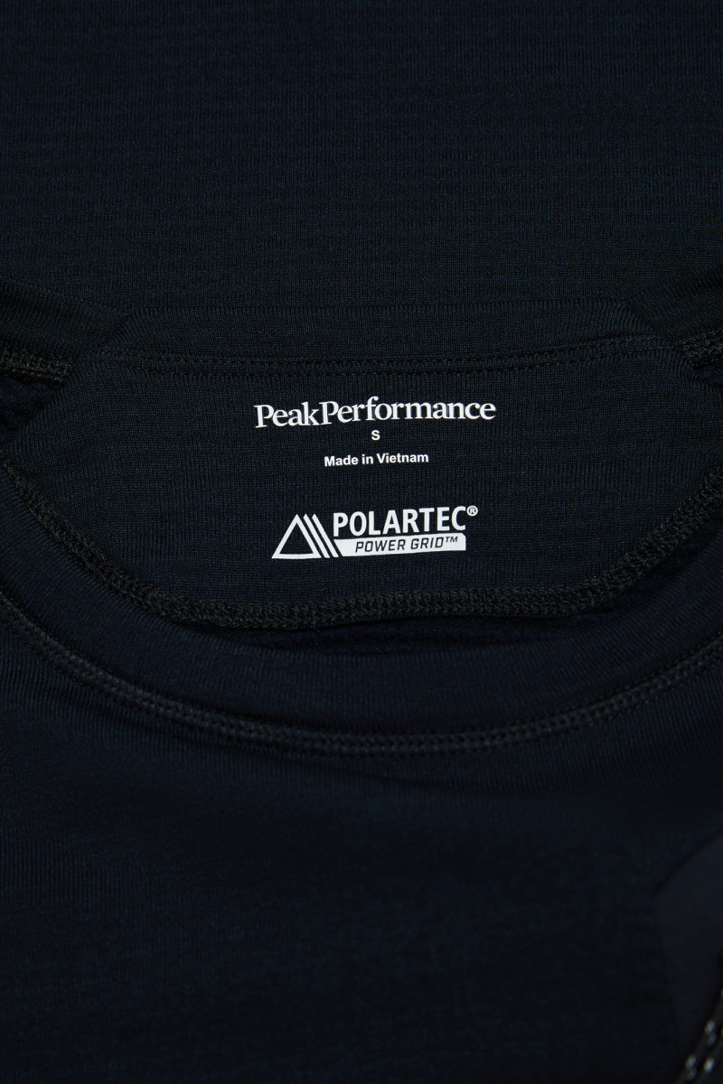 Tričko Peak Performance W Freelight Polartec Grid-P Black