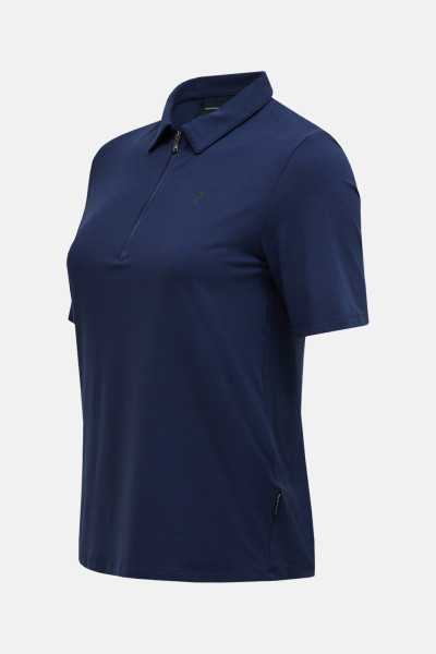 PÓLÓ PEAK PERFORMANCE COMFORT ZIP POLO WOMEN - Kép 2