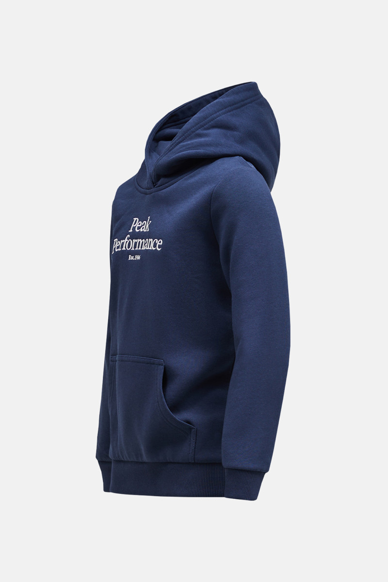 Mikina Peak Performance Original Hood Junior Blue Shadow