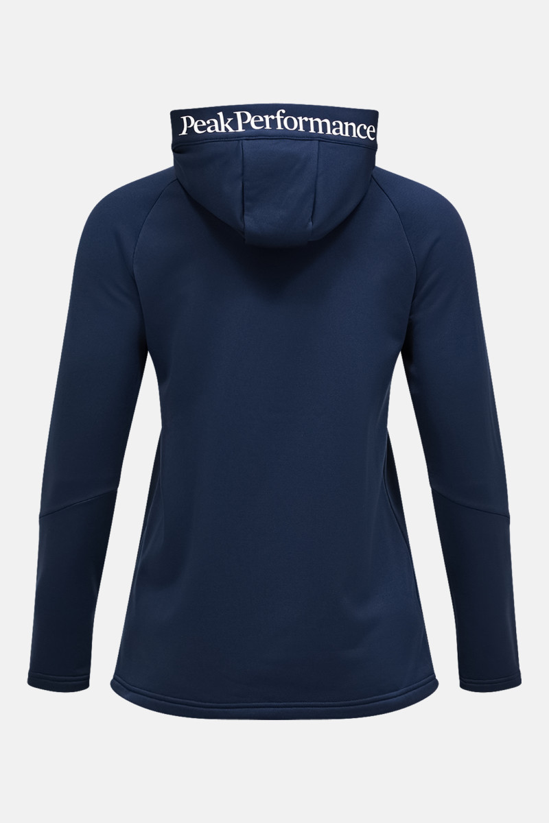 Mikina Peak Performance W Rider Essentials Zip Ho-R Blue Shadow