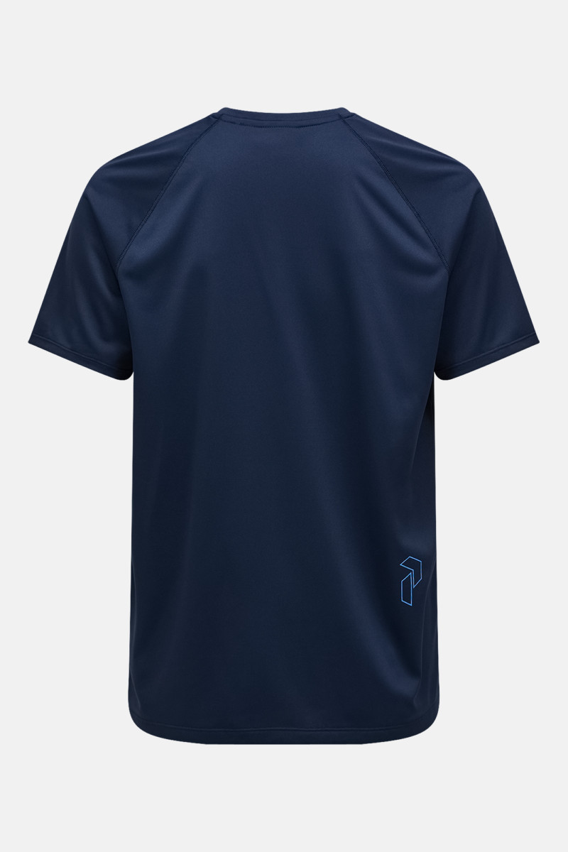 Tričko Peak Performance Active Tee Men Blue Shadow