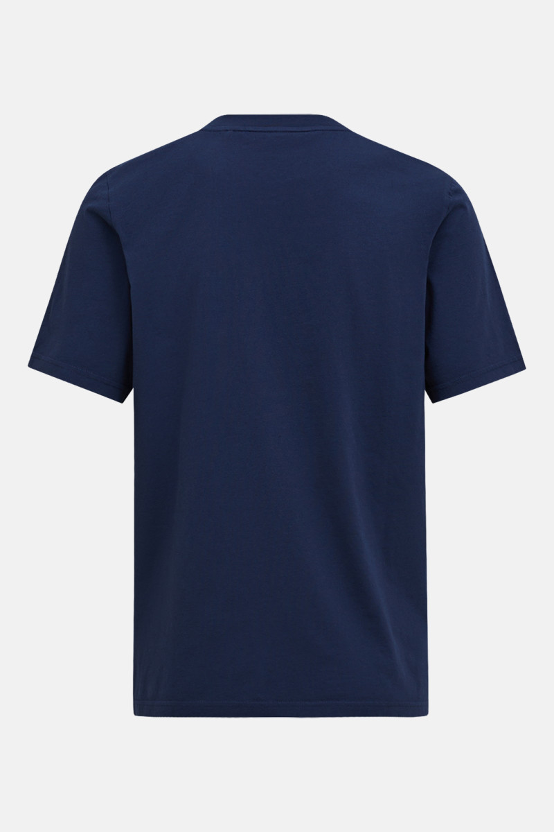 Tričko Peak Performance Original Small Logo Tee Men Blue Shadow
