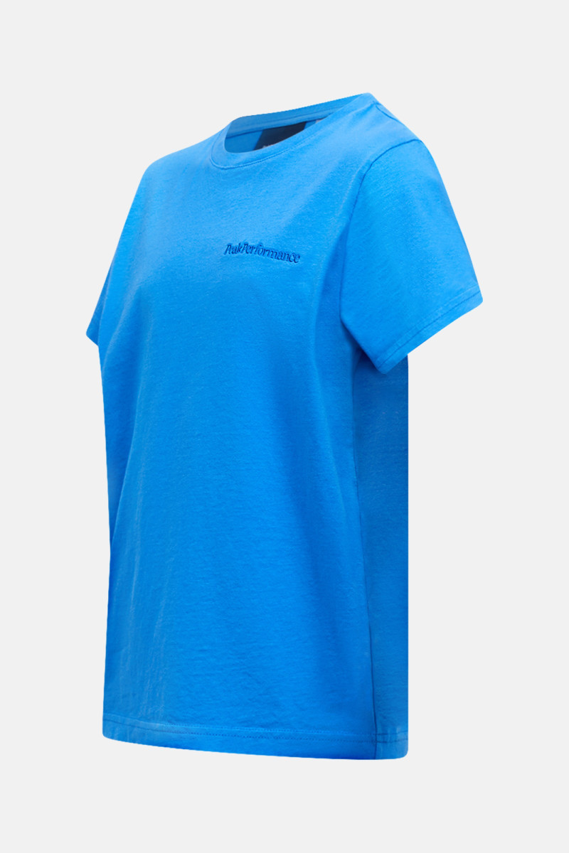 Tričko Peak Performance Original Small Logo Tee Junior Crisp Air Blue/Blue Shadow