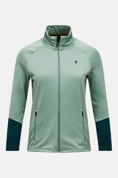 MIKINA PEAK PERFORMANCE RIDER ESSENTIALS MIDLAYER ZIP JACKET WOMEN - Fotografie č. 1