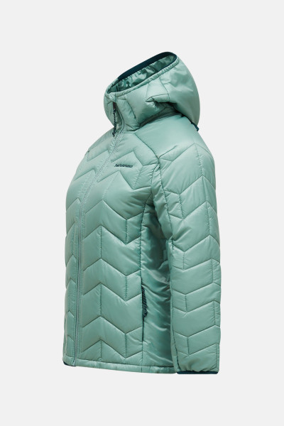 BUNDA PEAK PERFORMANCE ELEVATE INSULATED HOOD JACKET WOMEN - Fotografie č. 2