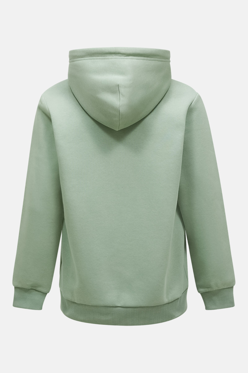 Mikina Peak Performance Original Small Logo Zip Hood Men Green Valley/Ponderosa Pine