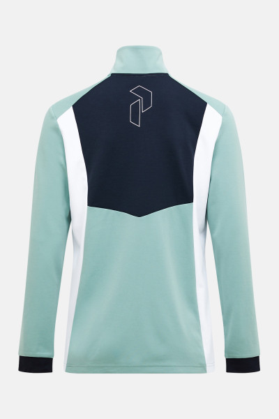 MIKINA PEAK PERFORMANCE M SWIFT MOTION MIDLAYER-WHI - Fotografie č. 3