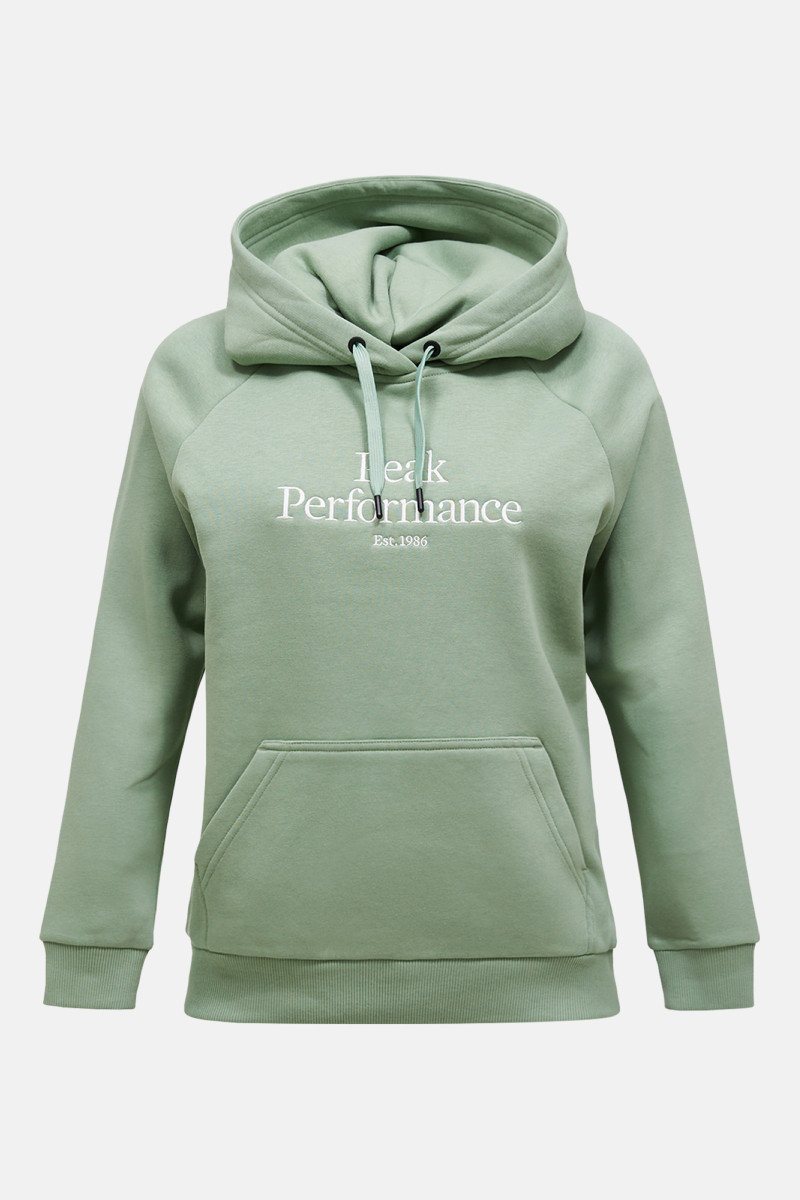 Mikina Peak Performance W Original Hood-Offwhite Green Valley/Ponderosa Pine
