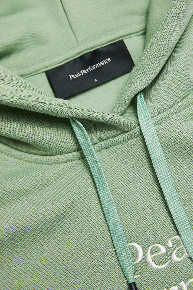 Mikina Peak Performance W Original Hood-Offwhite Green Valley/Ponderosa Pine