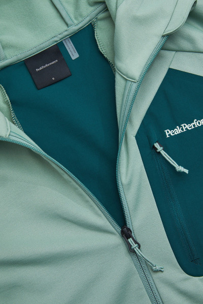 MIKINA PEAK PERFORMANCE W UTILITY LIGHT ZIP HOOD-PO - Fotografia č. 4