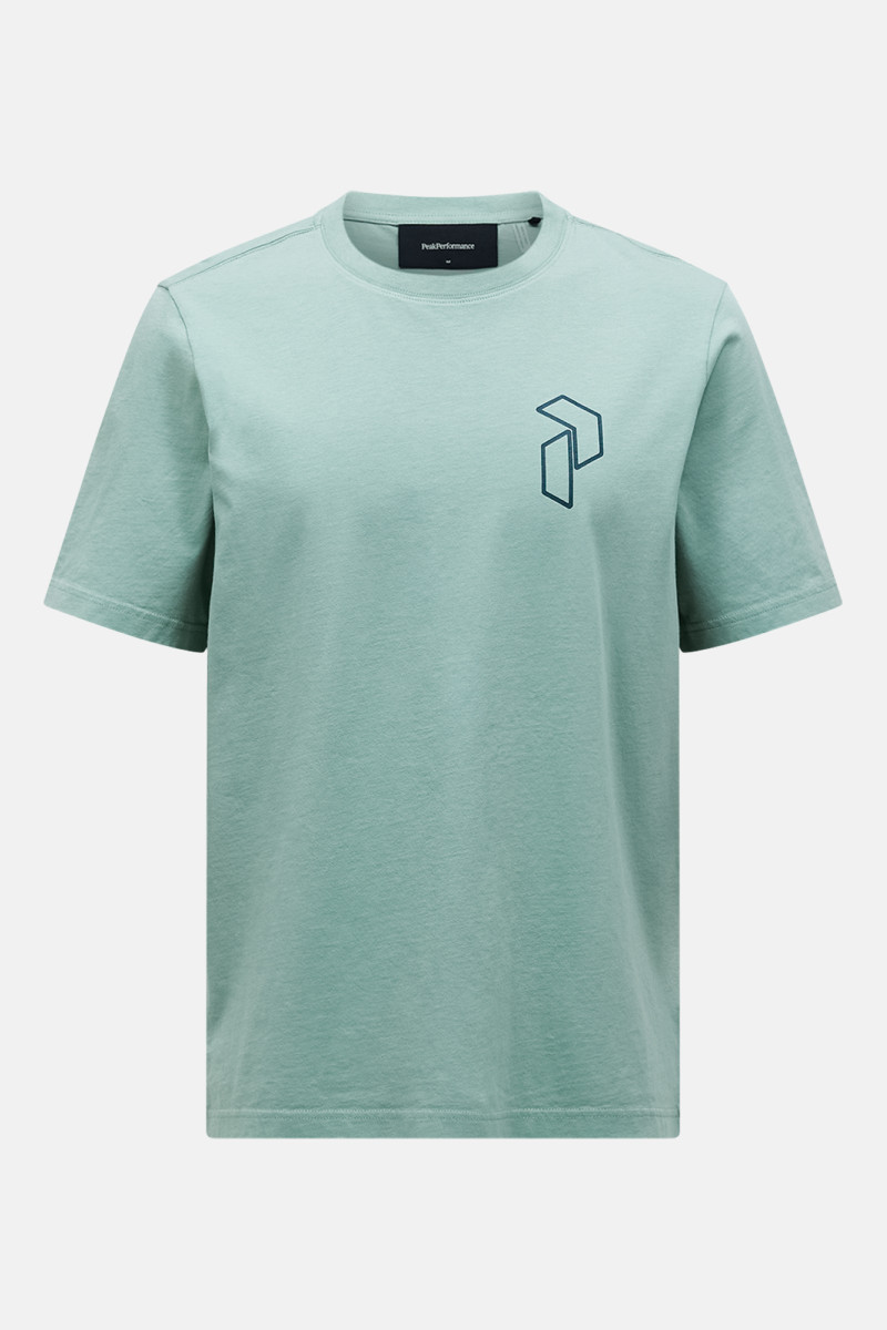 Póló Peak Performance M Original Graphic Tee Green Valley/Ponderosa Pine