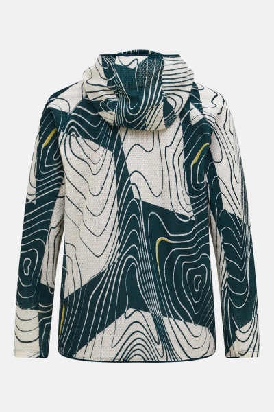 MIKINA PEAK PERFORMANCE FREELIGHT AOP POLARTEC® ALPHA™ HOOD MEN - Fotografie č. 3