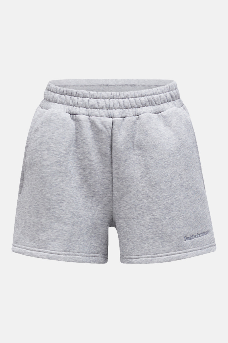 Rövidnadrág Peak Performance Original Small Logo Shorts Women Med Grey Melange