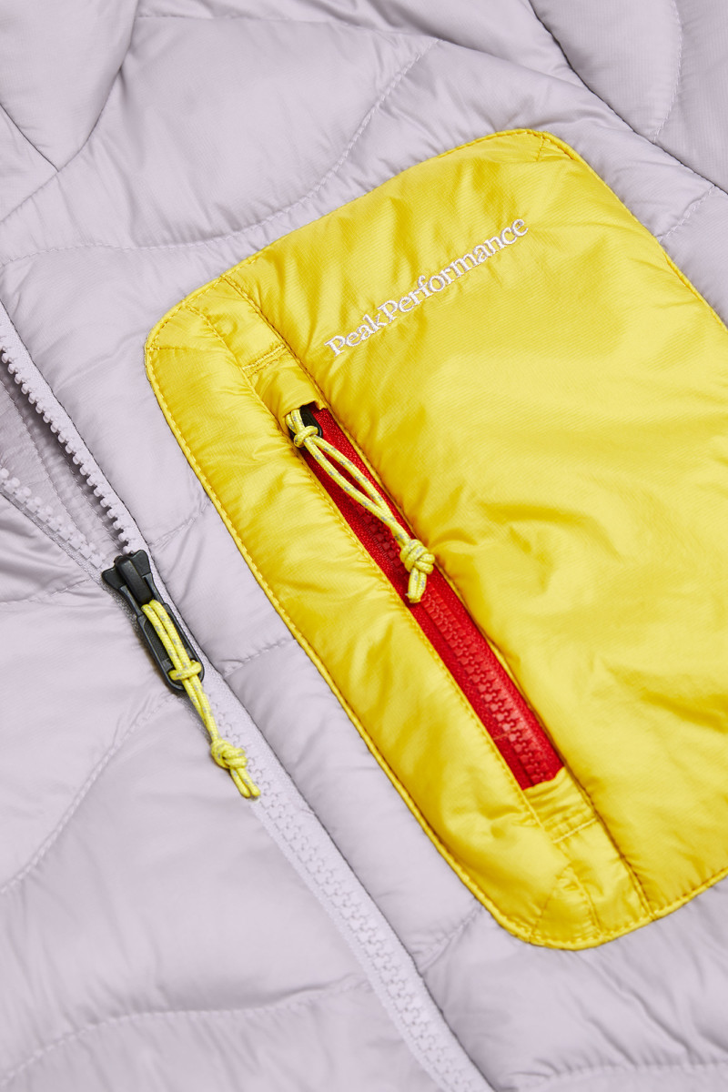 Bunda Peak Performance W Helium Utility Down Hoo Misty Lavender/Canary Lime