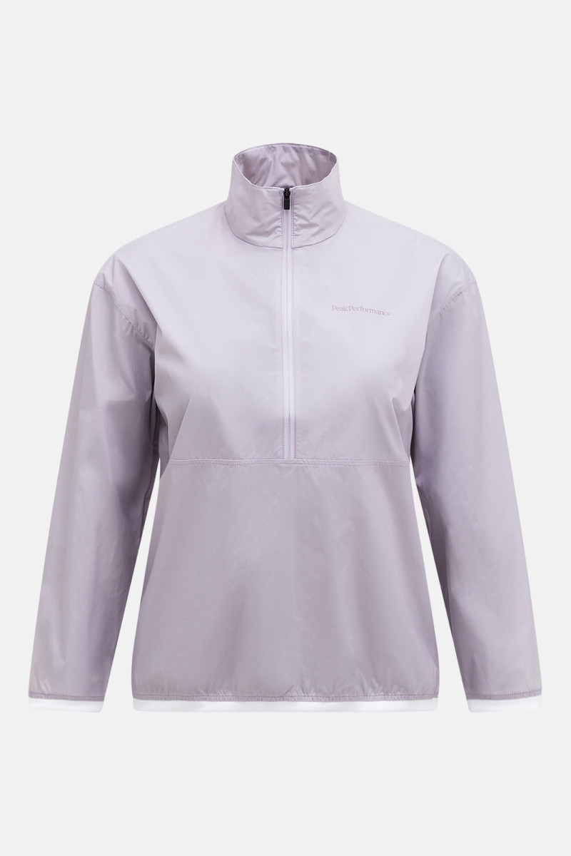 Bunda Peak Performance W Wind Crew Misty Lavender/Canary Lime