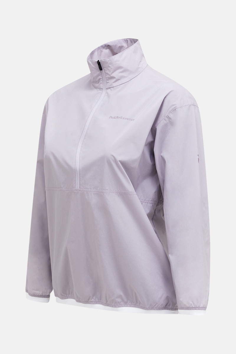 Bunda Peak Performance W Wind Crew Misty Lavender/Canary Lime