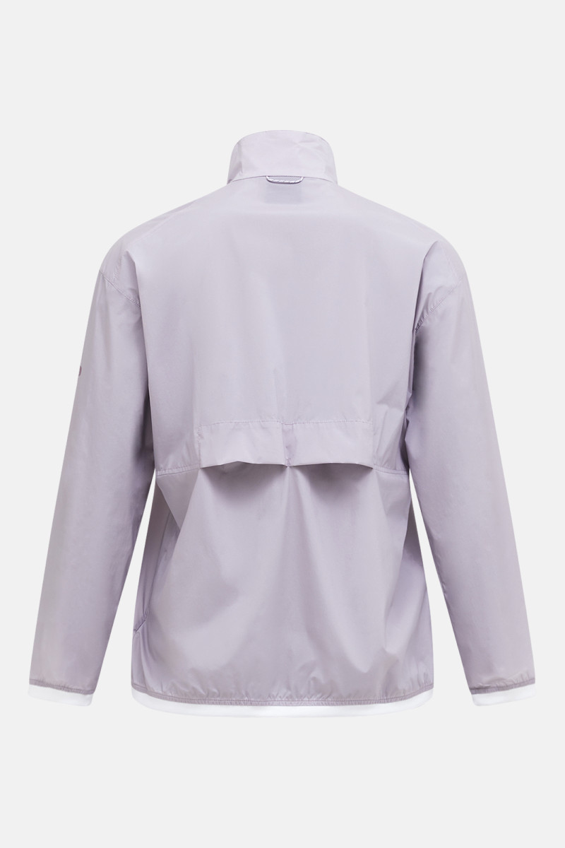 Bunda Peak Performance W Wind Crew Misty Lavender/Canary Lime