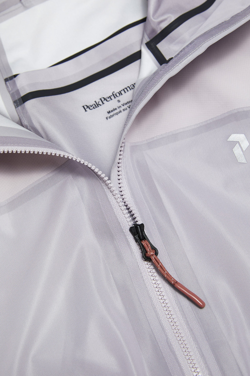 Bunda Peak Performance W Discover Shell Misty Lavender/Canary Lime