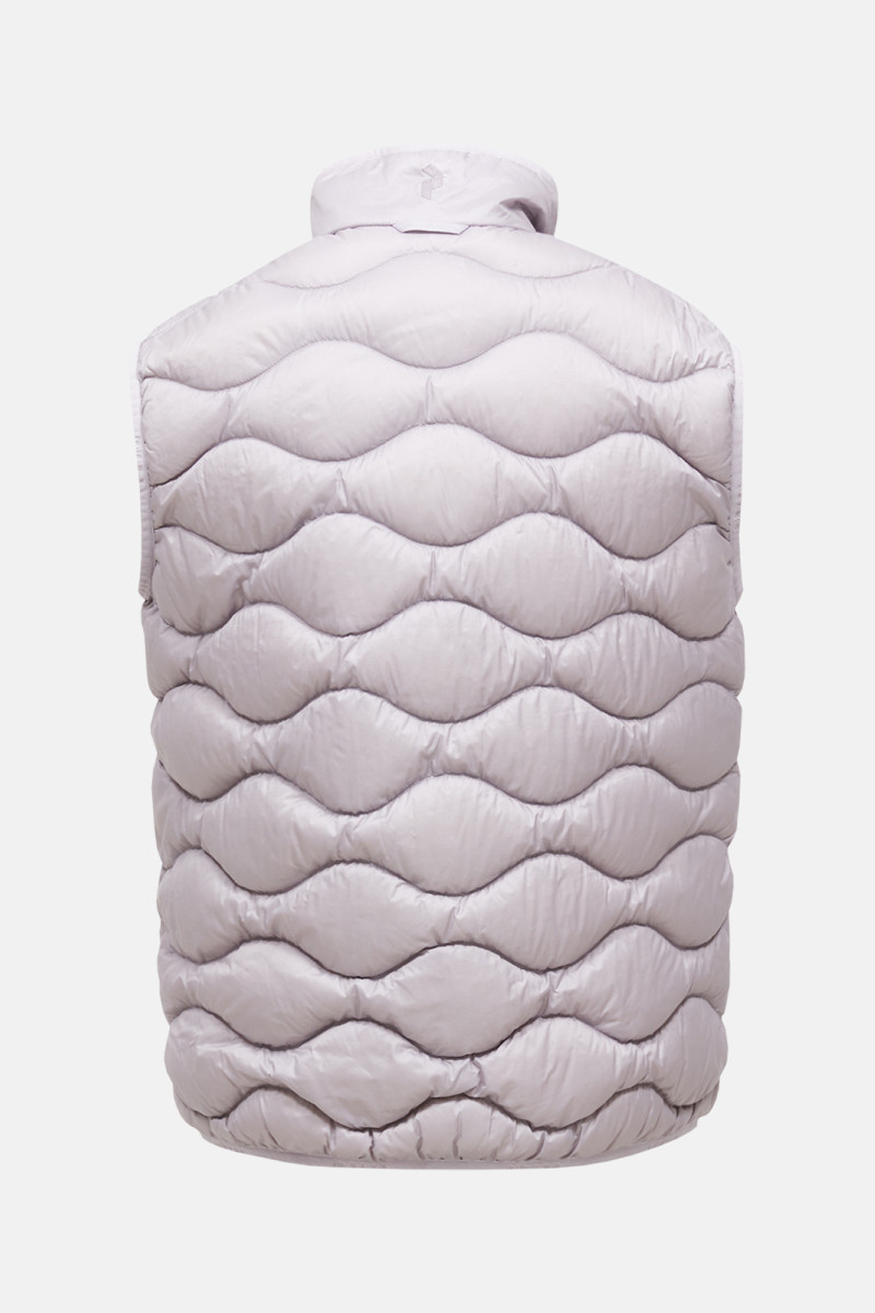 Vesta Peak Performance Helium Down Vest Men Misty Lavender/Canary Lime