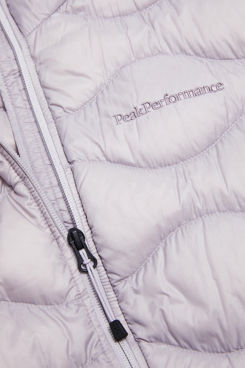 Vesta Peak Performance Helium Down Vest Men Misty Lavender/Canary Lime