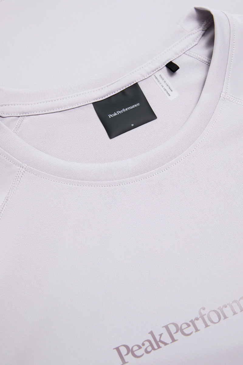 Tričko Peak Performance Active Tee Men Misty Lavender/Canary Lime