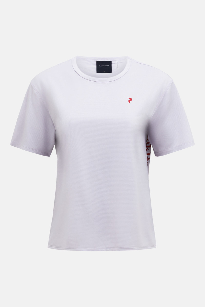 Póló Peak Performance W Trail Ss Misty Lavender/Canary Lime
