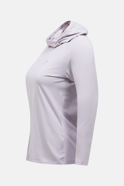 PÓLÓ PEAK PERFORMANCE W REPEL UPF HOODED LS TEE - Kép 2
