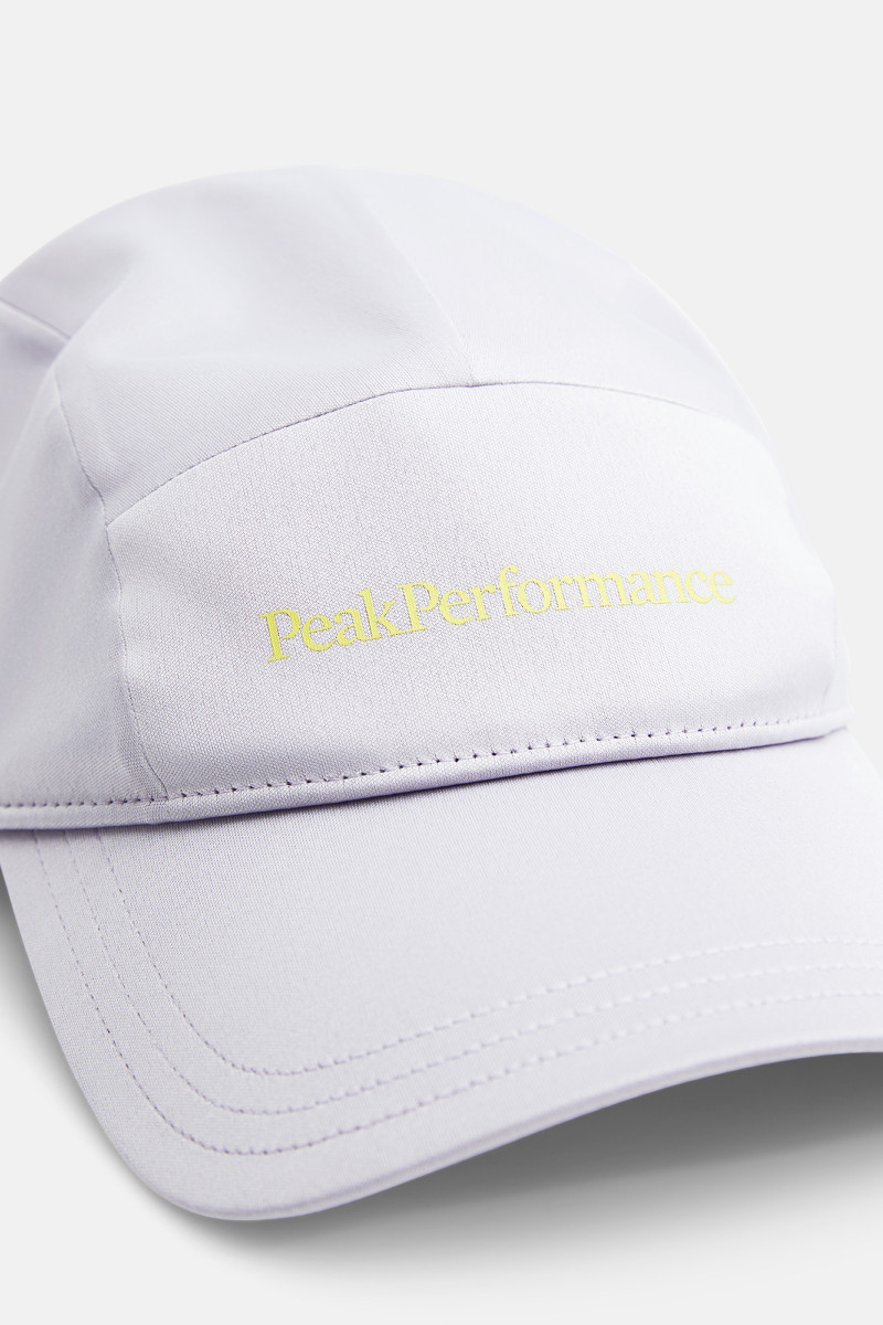 Šiltovka Peak Performance Tech Player Cap Misty Lavender/Canary Lime