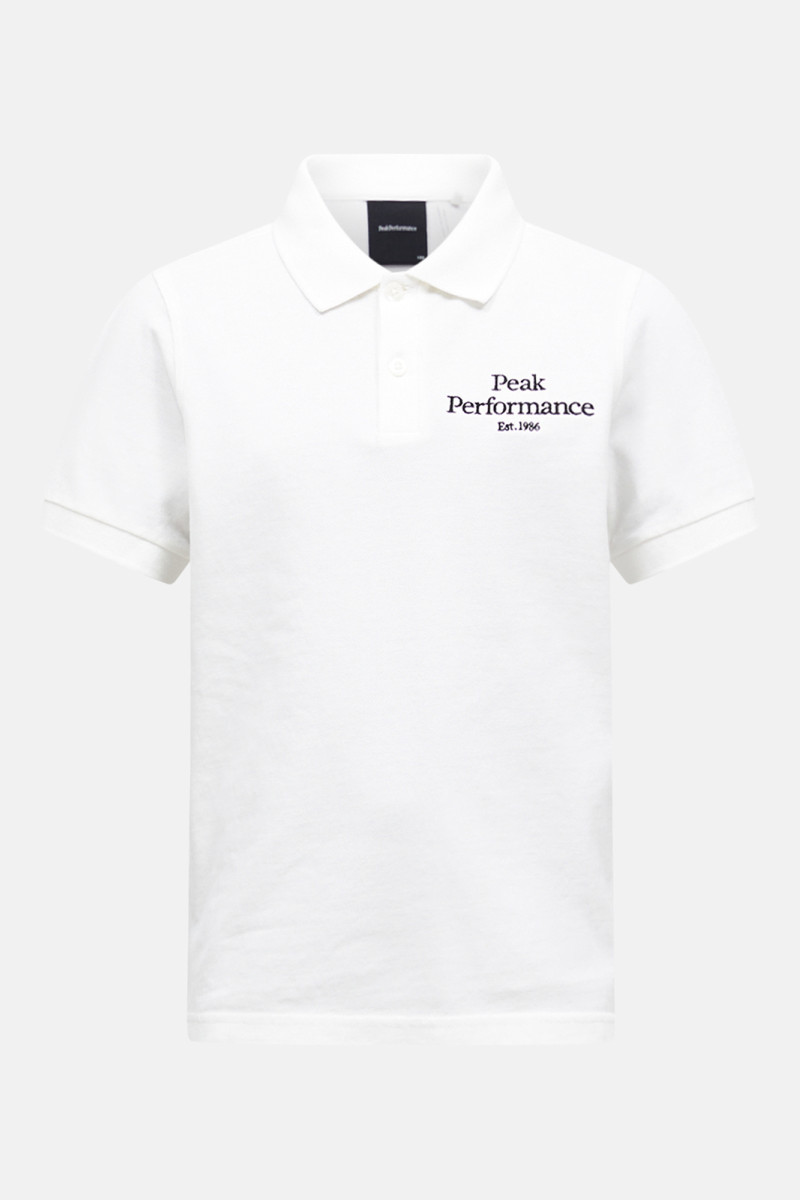 Polokošeľa Peak Performance Jr Original Polo Offwhite