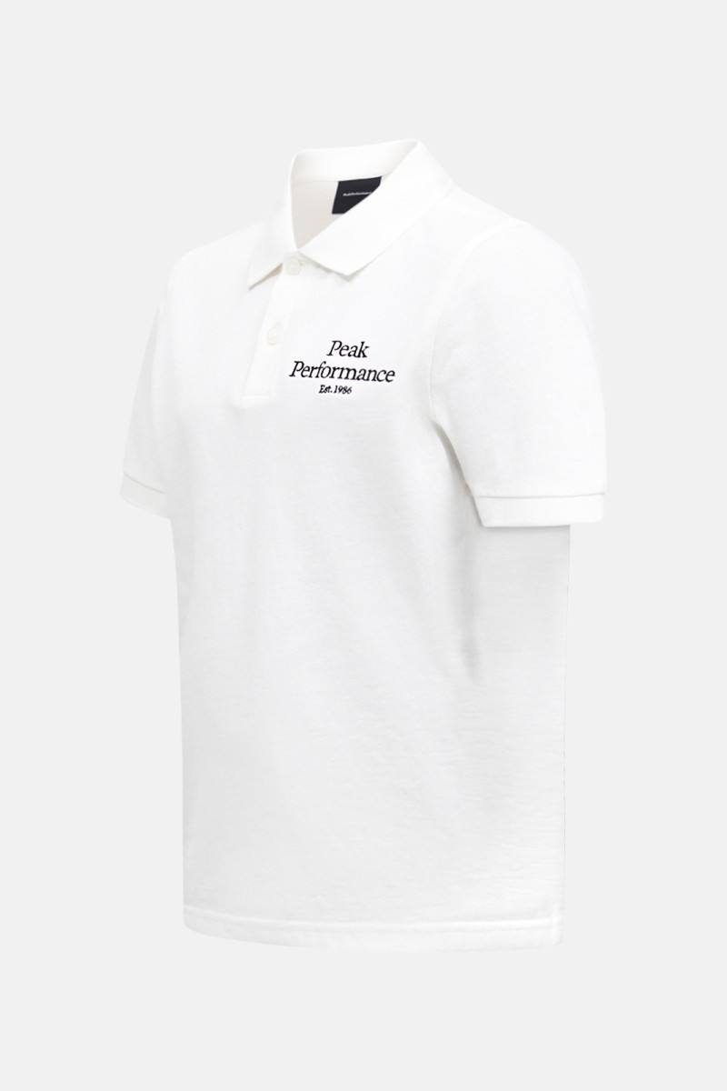 Polokošeľa Peak Performance Jr Original Polo Offwhite