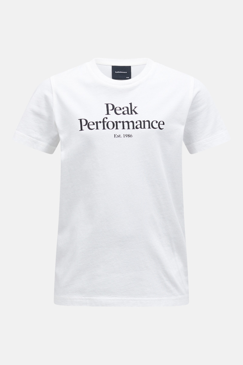 Tričko Peak Performance Original T-Shirt Junior Offwhite