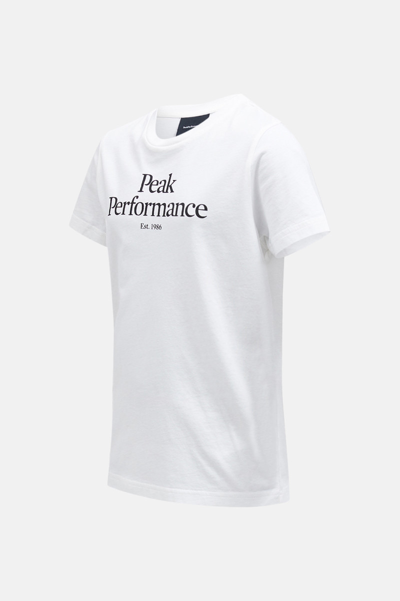 Tričko Peak Performance Original T-Shirt Junior Offwhite