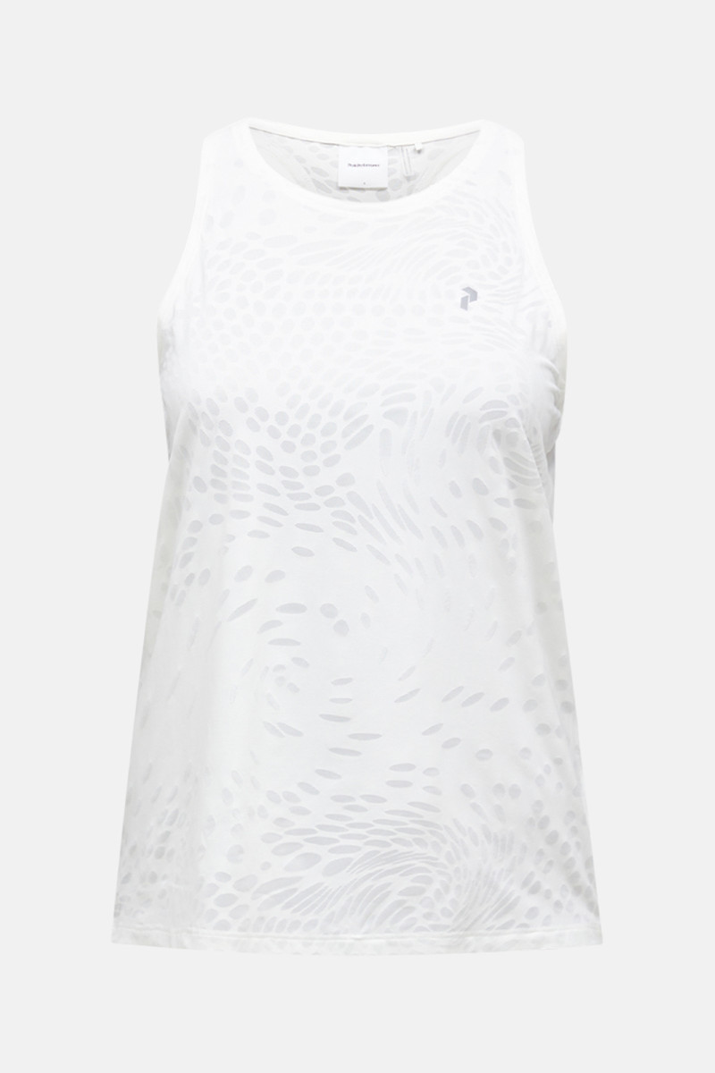 Póló Peak Performance Discover Tank Women Offwhite