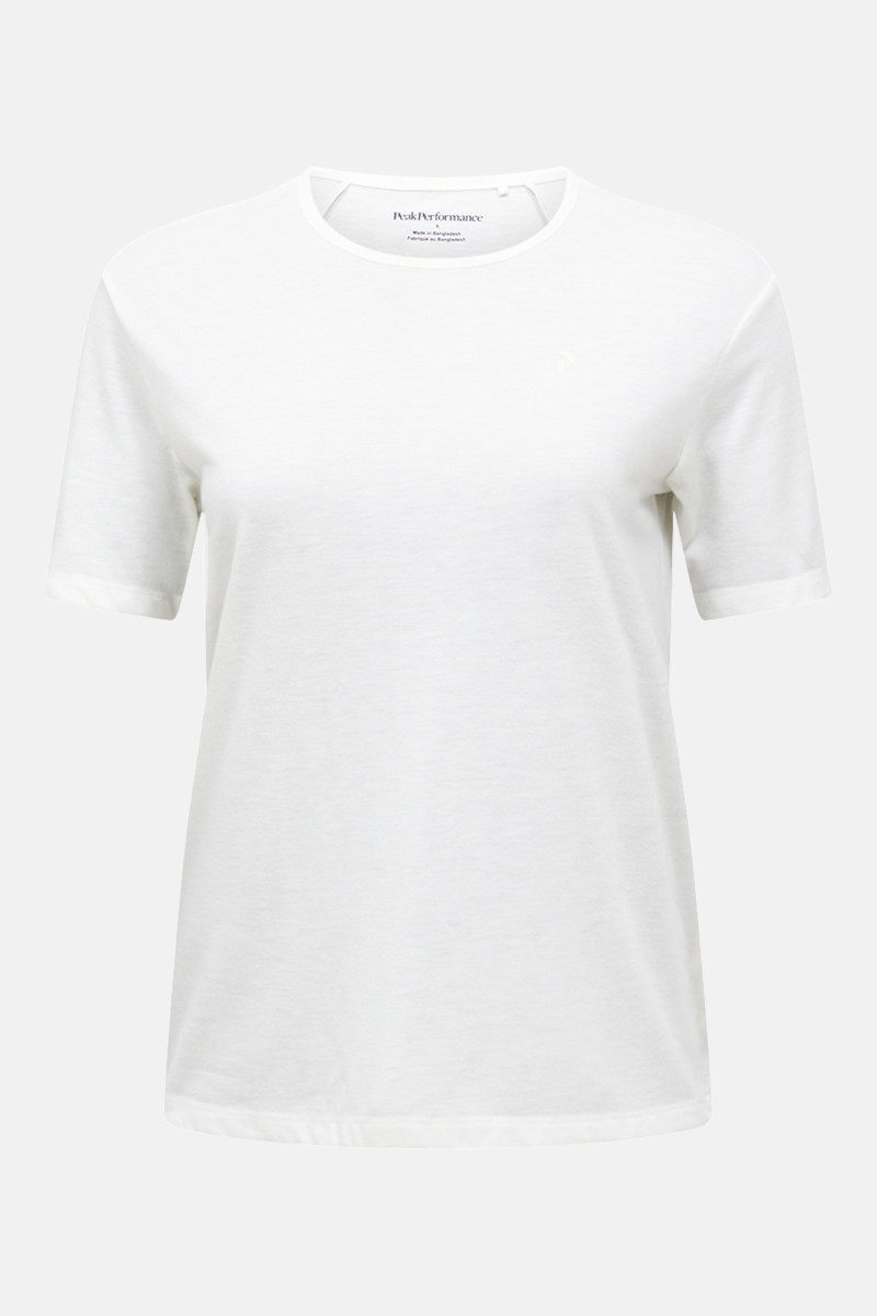 Tričko Peak Performance W Wool Blend Ss Tee Offwhite