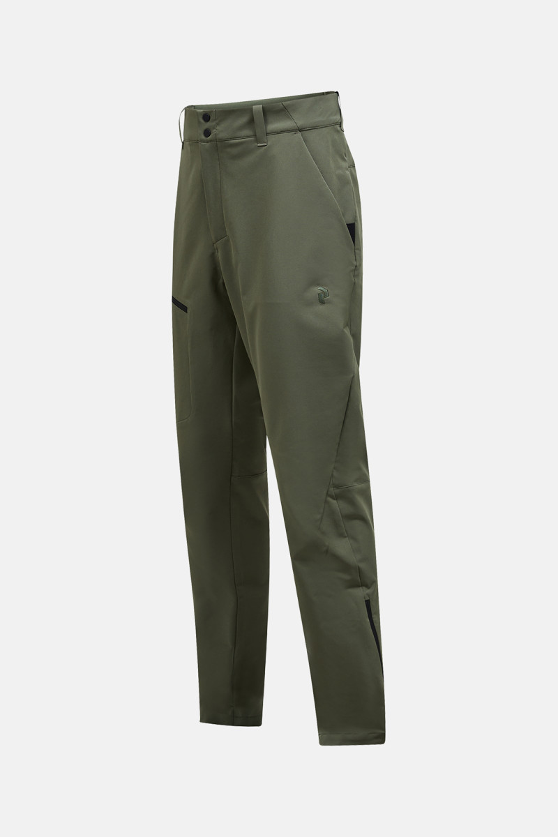 Nohavice Peak Performance M Scale Softshell Pants Pine Needle