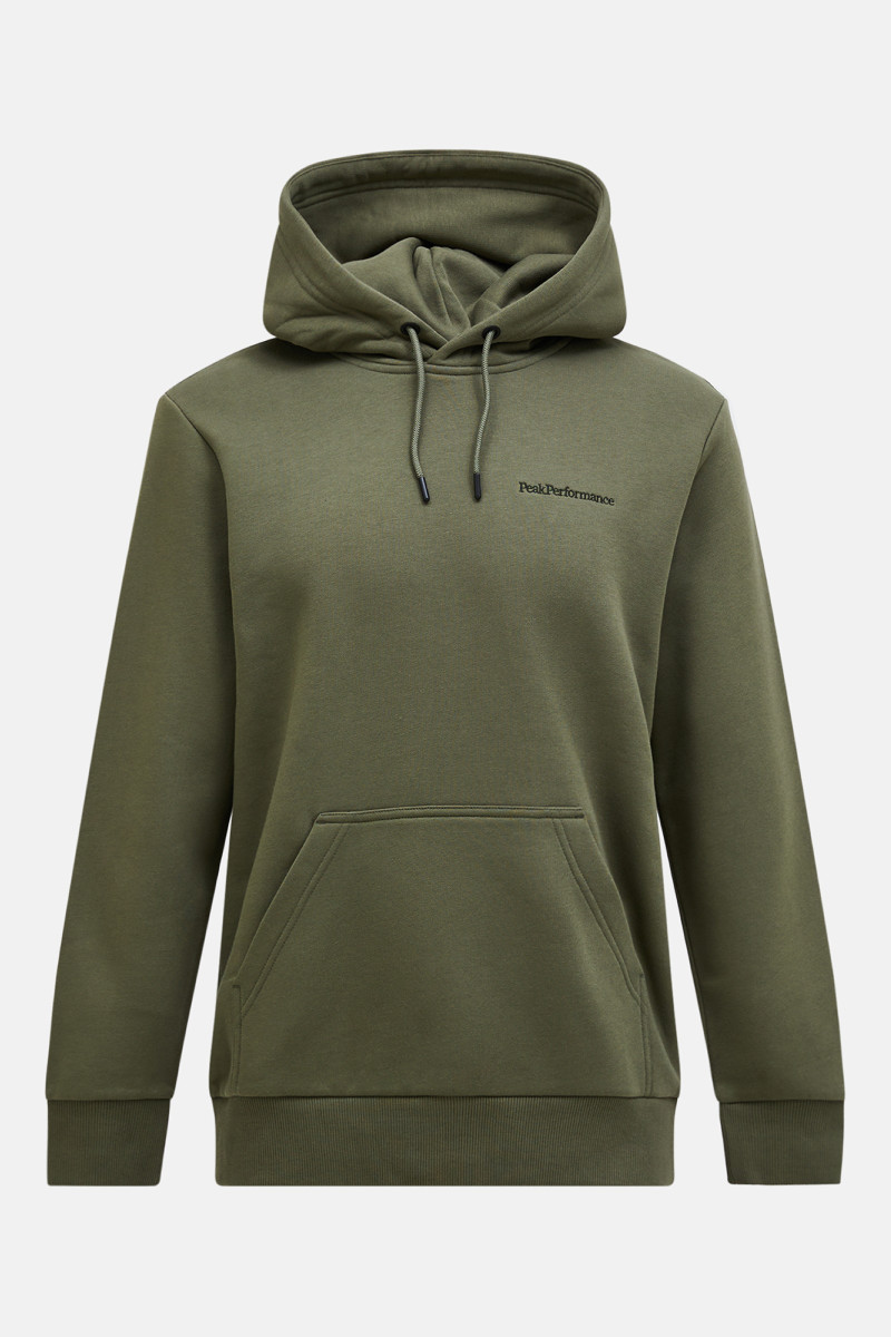Mikina Peak Performance M Original Small Logo Hoo Pine Needle