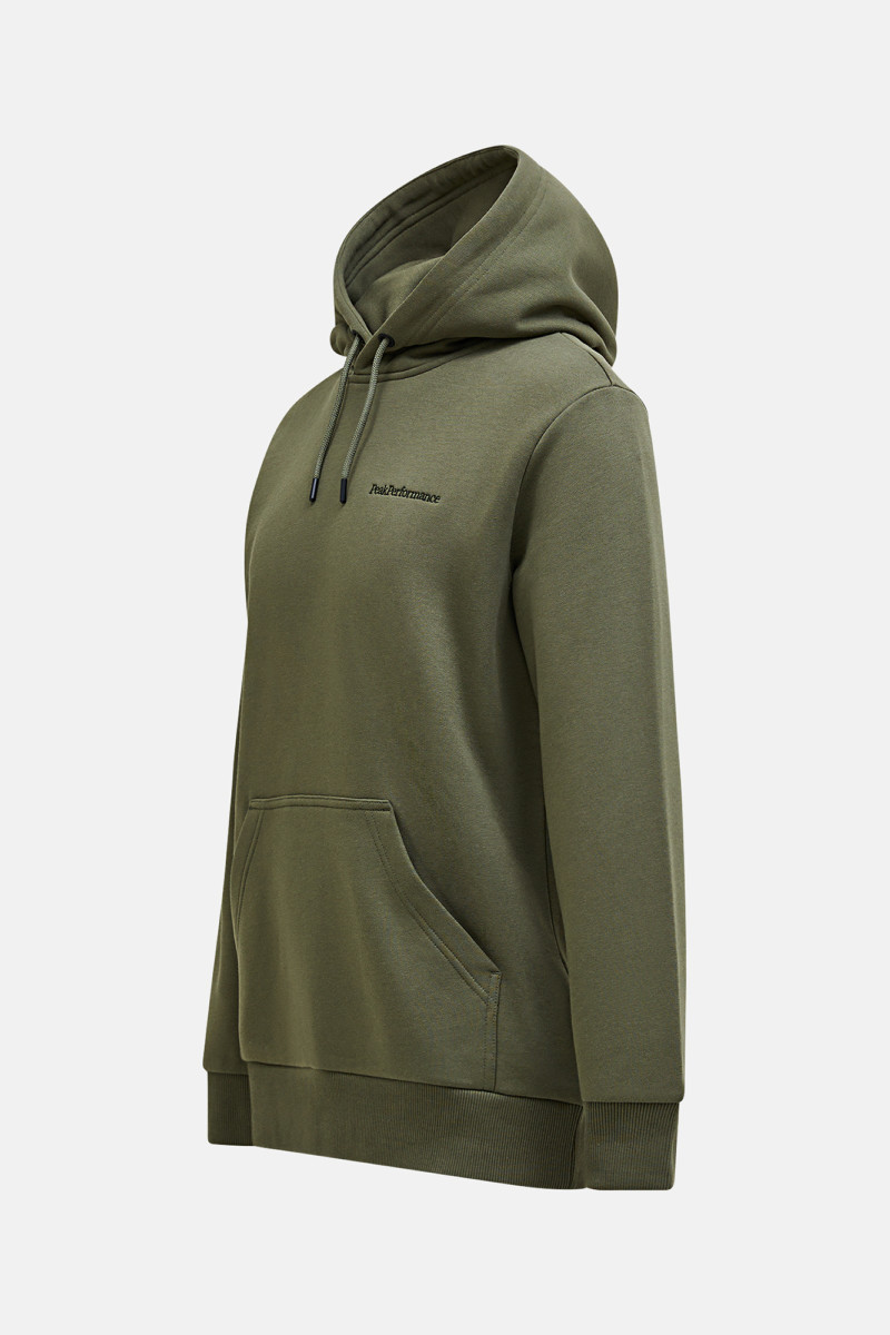 Mikina Peak Performance M Original Small Logo Hoo Pine Needle
