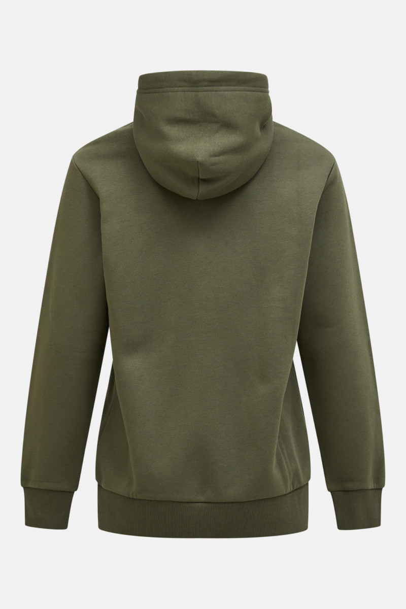 Mikina Peak Performance M Original Small Logo Hoo Pine Needle