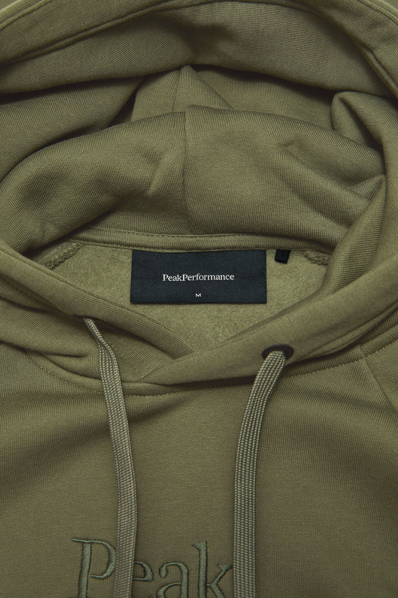 Mikina Peak Performance M Original Hood Pine Needle