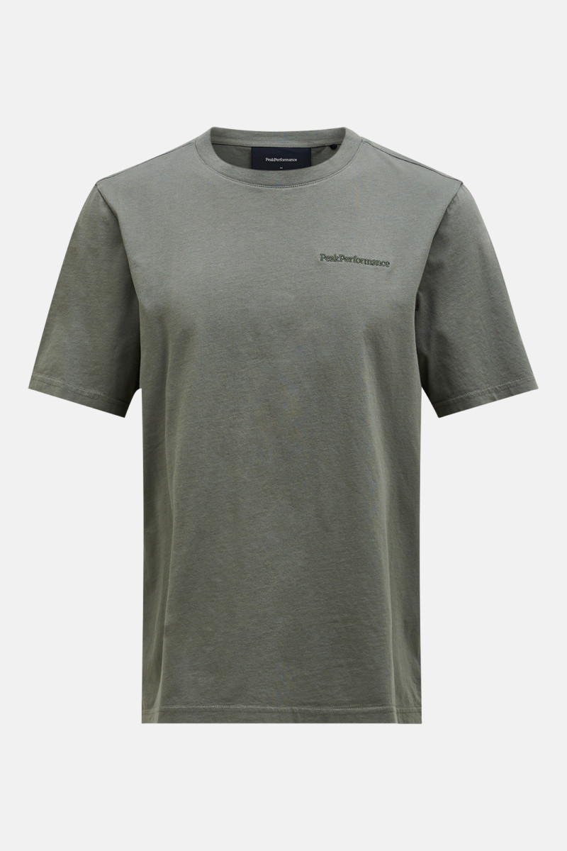 Tričko Peak Performance Original Small Logo Tee Men Pine Needle