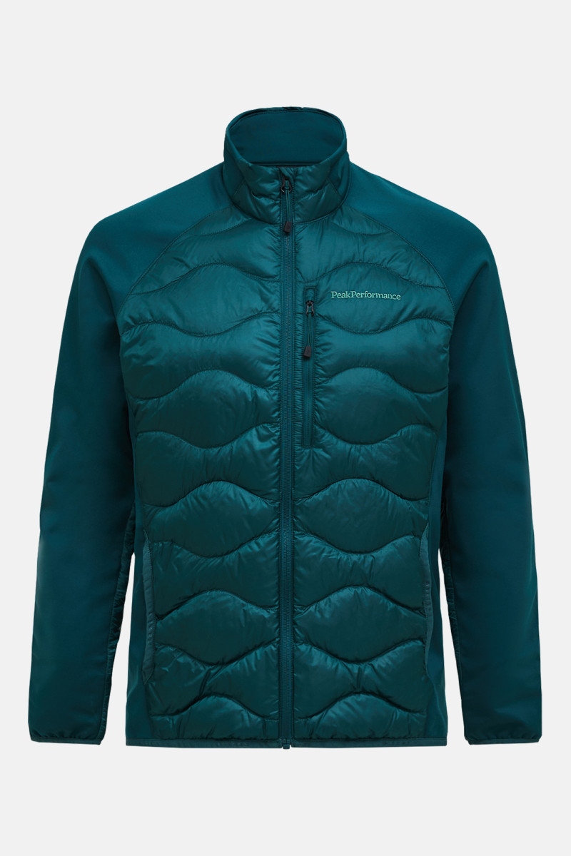 Bunda Peak Performance Helium Down Hybrid Jacket Men Ponderosa Pine/Sand Fog