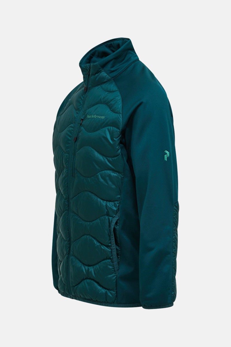 Bunda Peak Performance Helium Down Hybrid Jacket Men Ponderosa Pine/Sand Fog