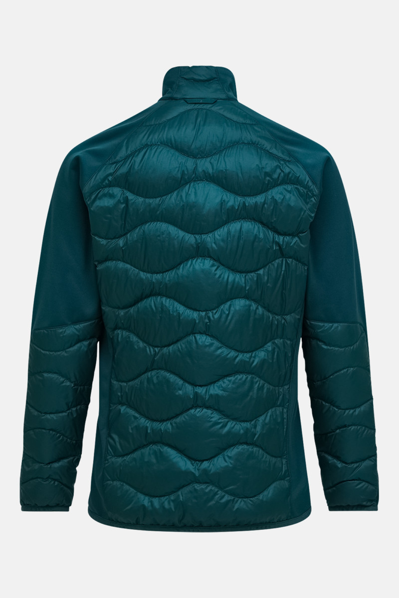 Bunda Peak Performance Helium Down Hybrid Jacket Men Ponderosa Pine/Sand Fog