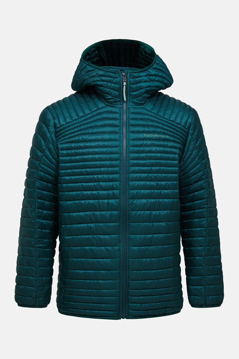 Bunda Peak Performance M Monolight Liner Hood Ponderosa Pine/Sand Fog