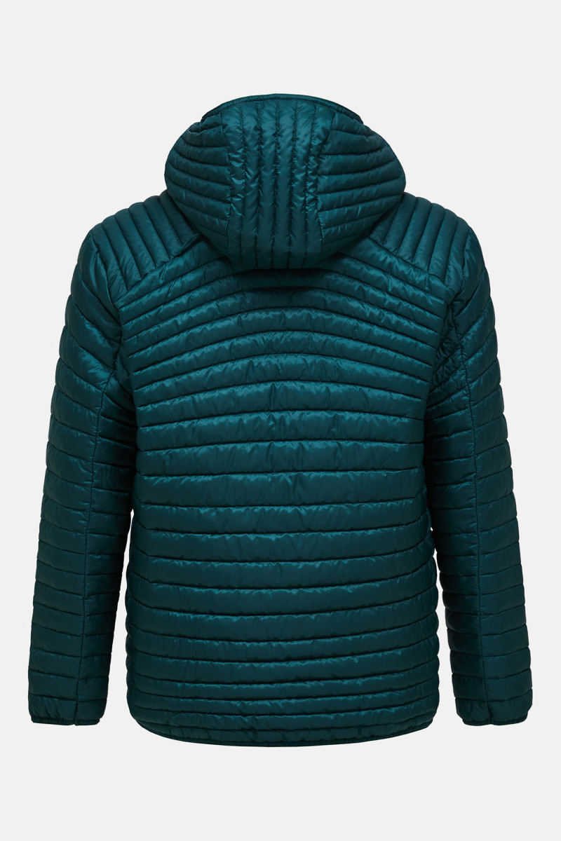 Bunda Peak Performance M Monolight Liner Hood Ponderosa Pine/Sand Fog